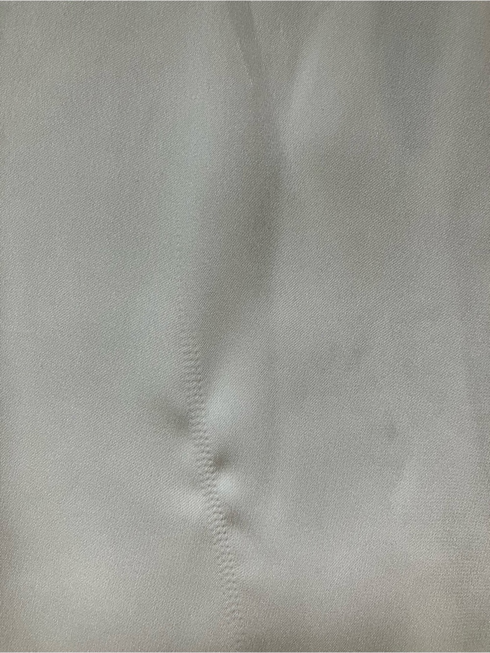 Quince Ivory Silk Sleeveless Blouse Round Neck Keyhole Back Medium - Picture 5 of 5